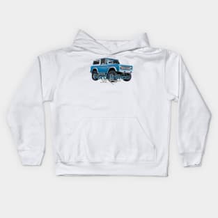 1976 Ford Bronco 302 Ranger Kids Hoodie